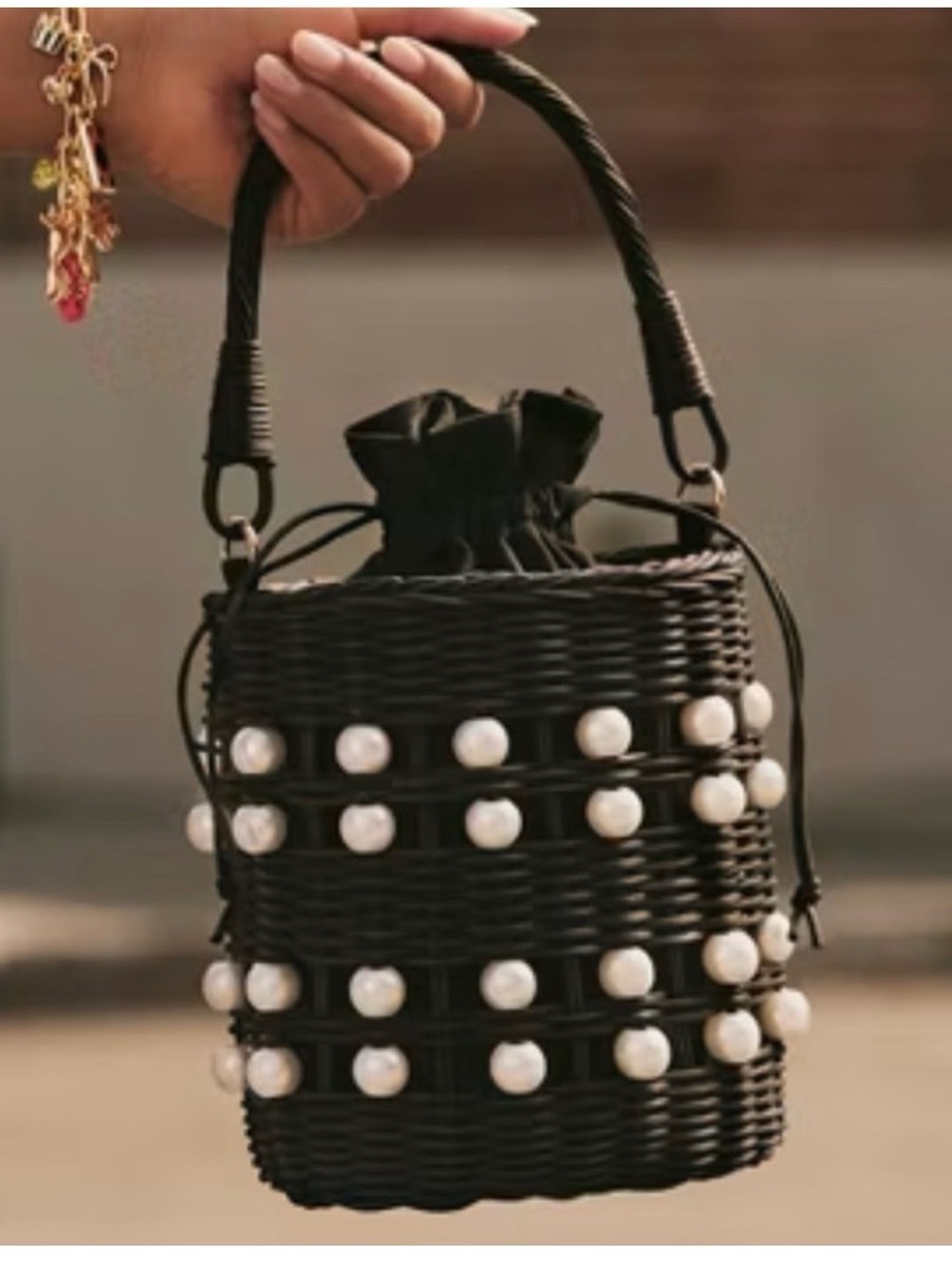 Kate Spade X Target Pearl Detail Bucket Bag